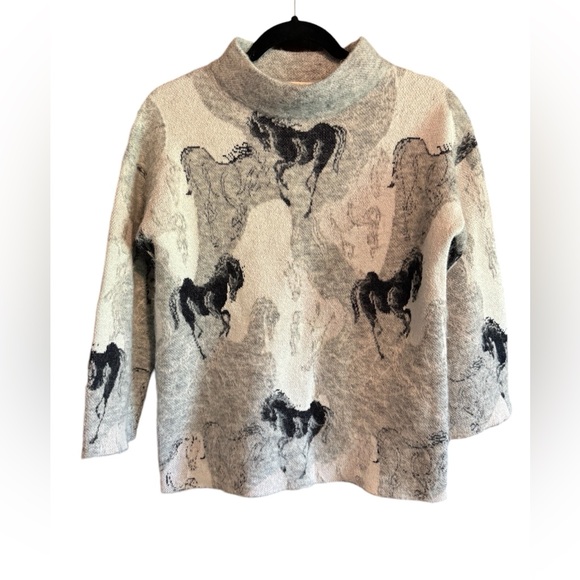 KATE SPADE Woman's Cotton/Wool Stallion Sweater, Size XXS - Picture 2 of 9